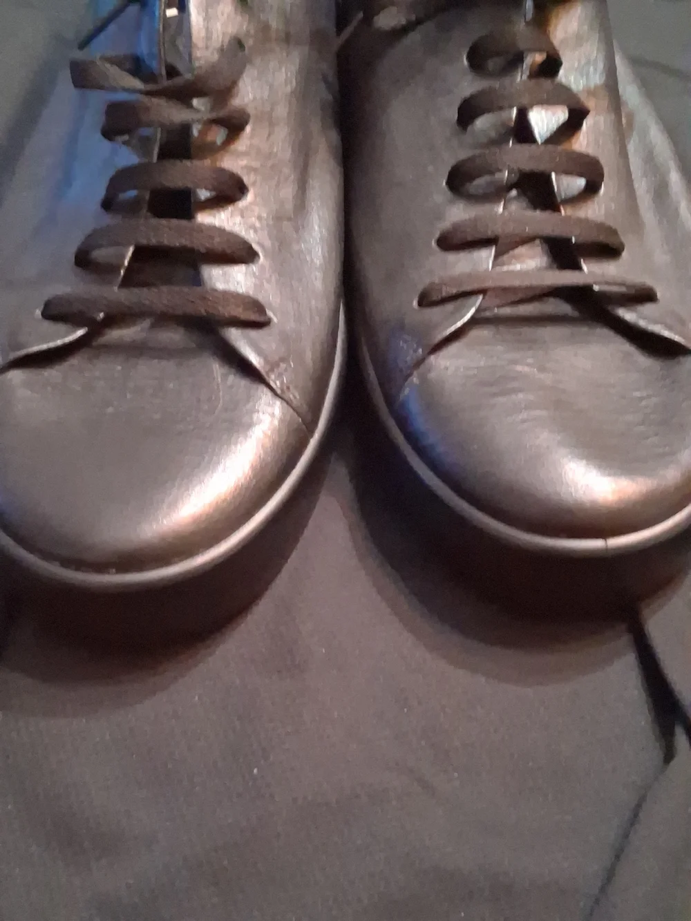 ECCO BlackPremium Leather Lace-Up Sneakers The Last Conspiracy